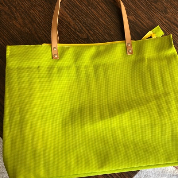 Handbags - Chartreuse Beach Bag
